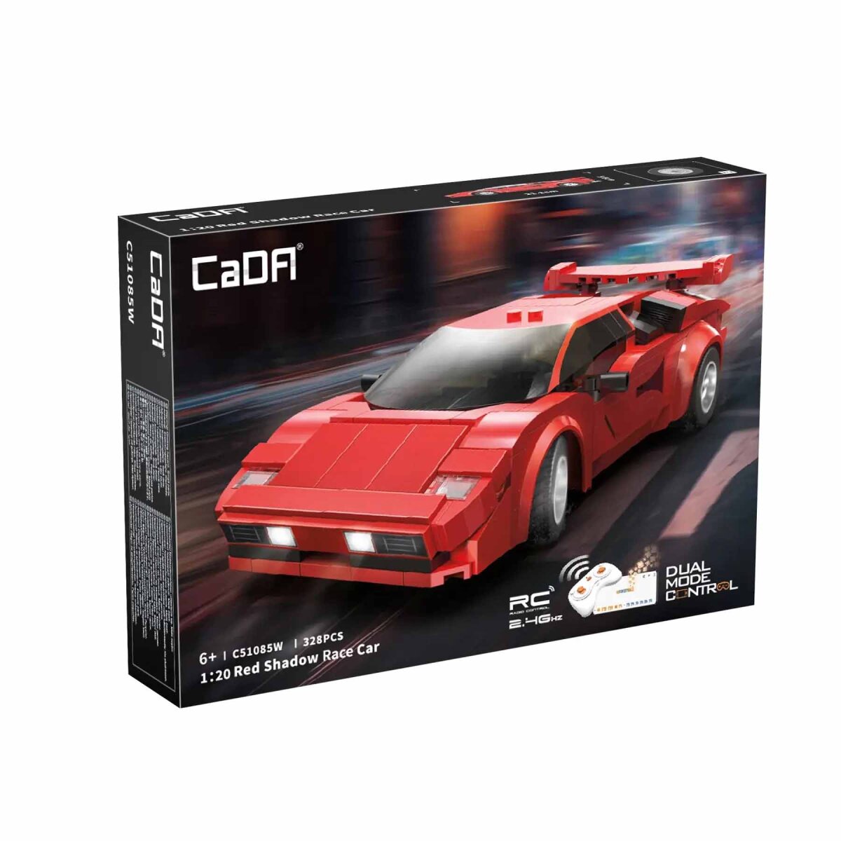 CaDA C51085W Roter Mini Roadster 1/20, 24,95