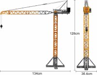 Mould King 17096 Luffing Jib Tower Crane