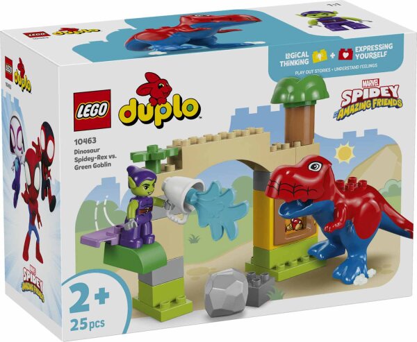 DUPLO® 10463 Dinosaur Spidey-Rex vs. Green Goblin