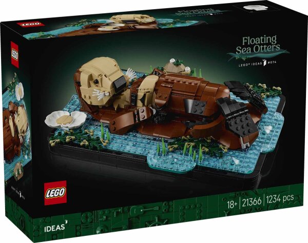 LEGO 21366 Floating Sea Otters