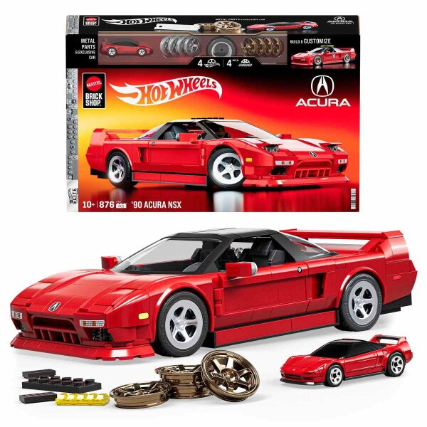 MATTEL BRICK SHOP 04806 Hot Wheels ’90 Acura Nsx