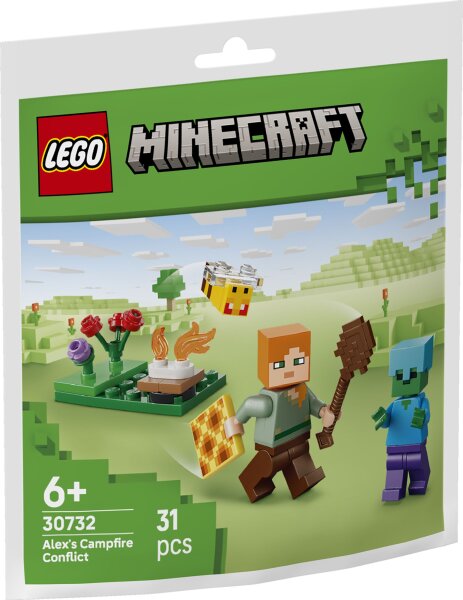 LEGO® Minecraft 30732 Alex’ Begegnung am Lagerfeuer Polybag