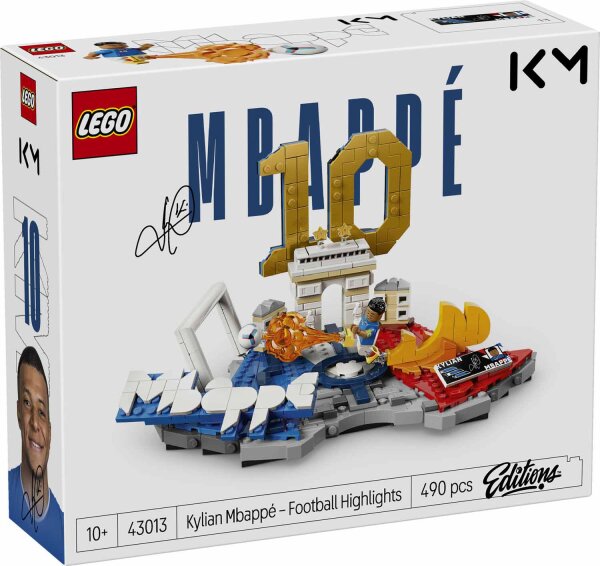 LEGO 43013 Kylian Mbappé – Fußball-Highlights