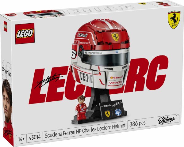 LEGO 43014 Scuderia Ferrari HP Charles Leclerc Helm