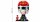 LEGO 43014 Scuderia Ferrari HP Charles Leclerc Helm