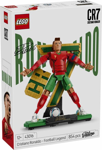 LEGO 43016 Cristiano Ronaldo – Fußballlegende