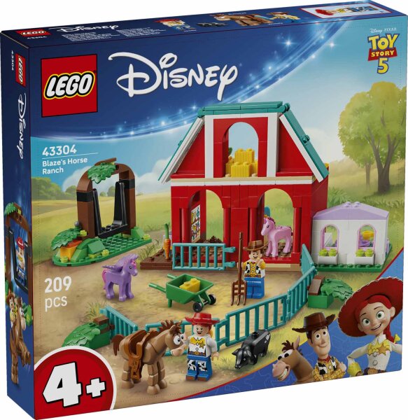 LEGO Disney 43304 Blazes Pferderanch