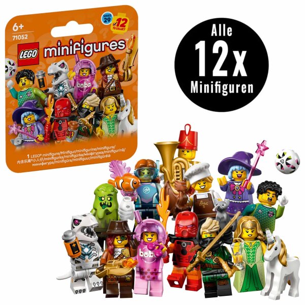 LEGO 71052 Minifigures Serie - KOMPLETTSATZ
