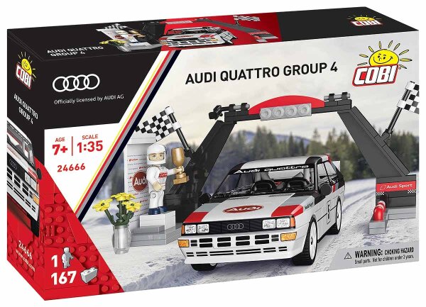 COBI 24666 – Audi quattro Gruppe 4 (1981)
