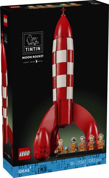 LEGO Icons 21367 Die Mondrakete von Tim und Struppi