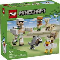 LEGO Minecraft 21592 Angriff des Hühnerreiters in...