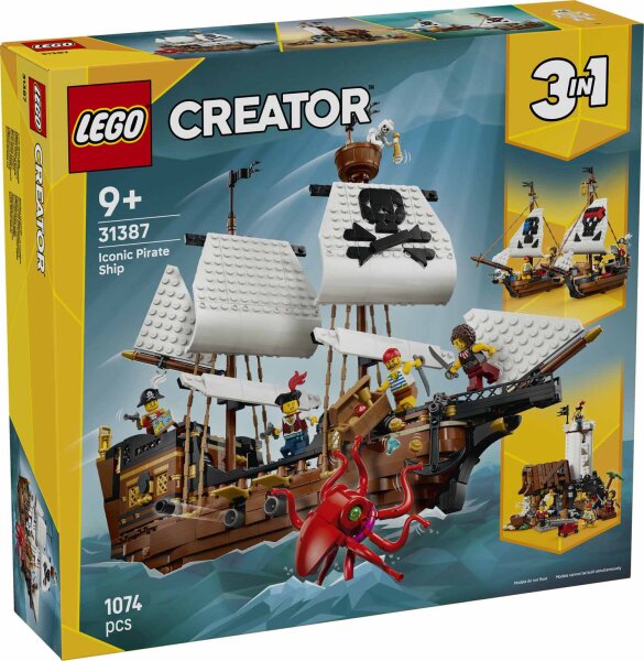LEGO Creator 31387 Legendäres Piratenschiff