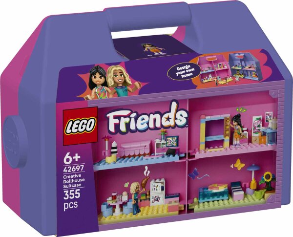 LEGO Friends 42697 Kreativer Puppenhauskoffer