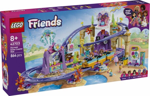 LEGO Friends 42703 Meerjungfrauen-Achterbahn