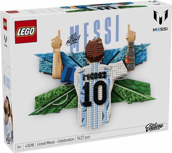 LEGO Icons 43018 Lionel Messi – Celebration