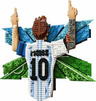LEGO Icons 43018 Lionel Messi – Celebration