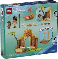 LEGO Disney 43282 Vaianas Hütte und Boot