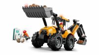 LEGO City 60480 Gelber Baggerlader