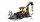 LEGO City 60480 Gelber Baggerlader