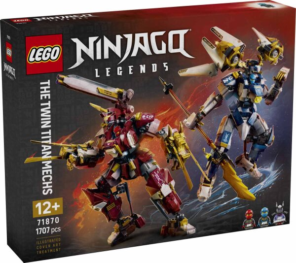 LEGO® NINJAGO 71870 Die Zwillings-Titanmechs