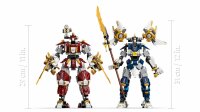 LEGO® NINJAGO 71870 Die Zwillings-Titanmechs