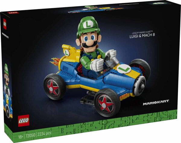 LEGO Super Mario 72050 Mario Kart™: Luigi & Turboflitzer
