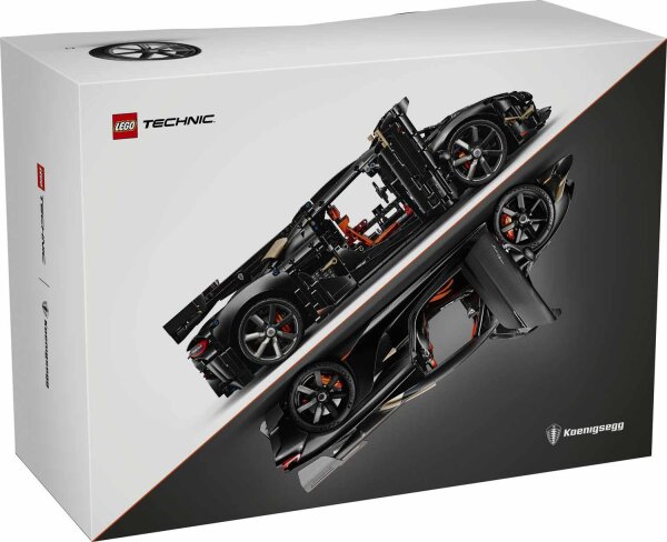 LEGO Technic 42232 Koenigsegg Sadairs Spear Hypercar