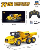 Huina 1553 RC 1:16 Minen-LKW