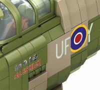Revell Brick 00962 Iron Maiden Spitfire MK.II Aces High