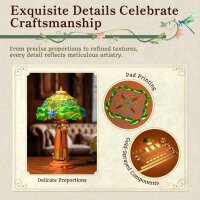 Pantasy 85042 Stained Glass Table Lamp
