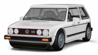 COBI 24662 Volkswagen Golf GTI Weiß