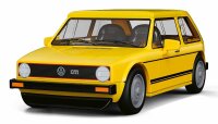 COBI 24663 Volkswagen Golf GTI Gelb