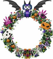 LEGO ICONS 40825 Halloweenkranz