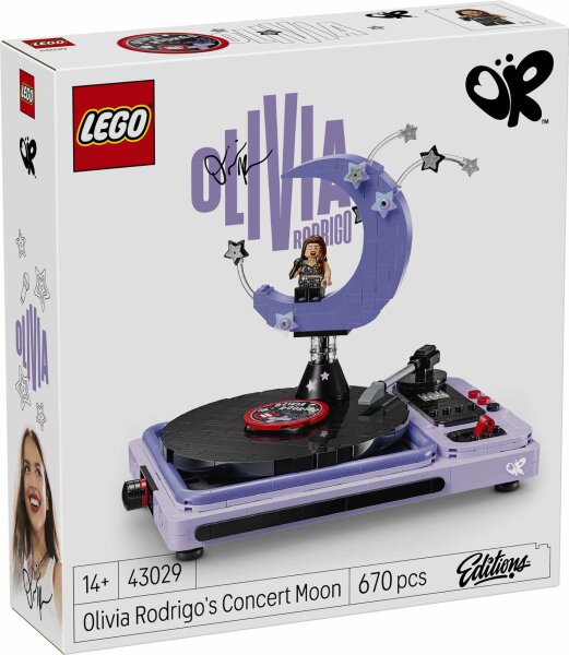 LEGO Editions 43029 Olivia Rodrigos Konzertmond