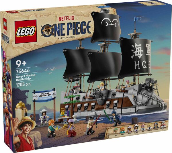 LEGO One Piece 75646 Garps Marineschlachtschiff