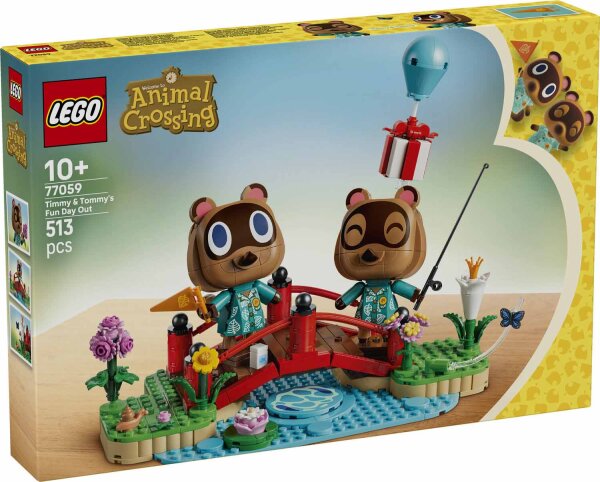 LEGO® Animal Crossing 77059 Ausflug mit Nepp und Schlepp