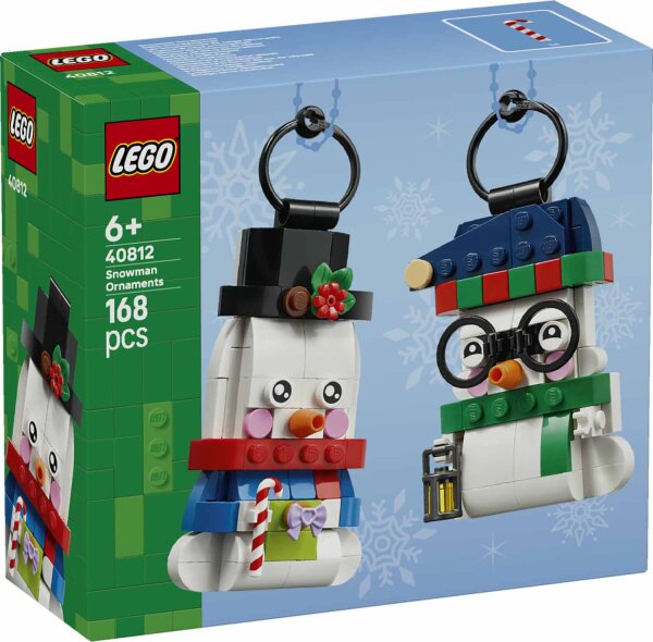 LEGO ICONS 40812 Deko-Schneemänner