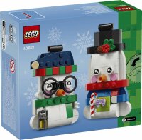 LEGO ICONS 40812 Deko-Schneemänner