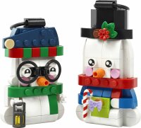 LEGO ICONS 40812 Deko-Schneemänner