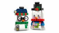 LEGO ICONS 40812 Deko-Schneemänner