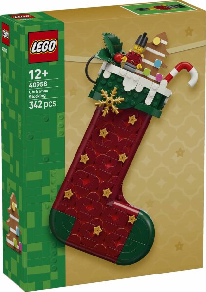 LEGO ICONS 40958 Weihnachtsstrumpf