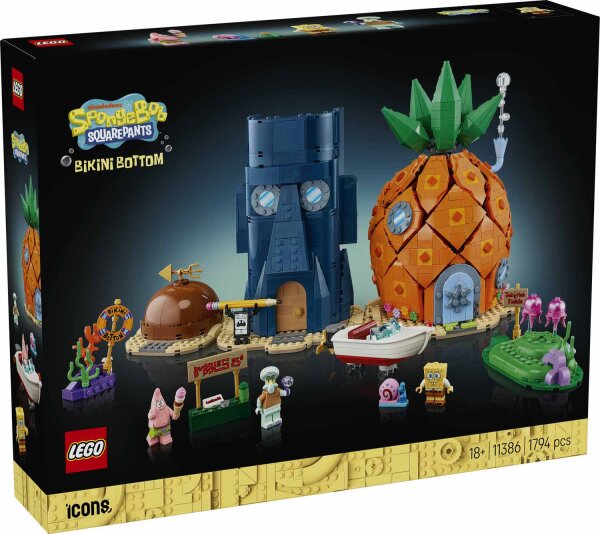 LEGO ICONS 11386 SpongeBob Schwammkopf: Bikini Bottom