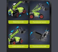 CaDA C65016W Teleskoplader CLAAS Scorpion 756 (1:24)
