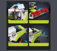 CaDA C65014W Claas Dominator 370 1:24 Bricks
