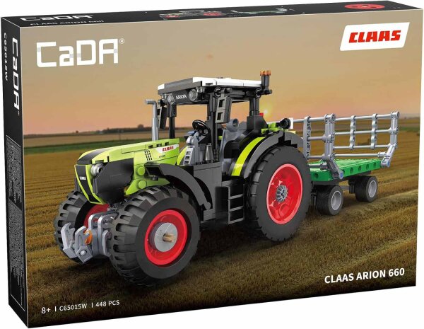CaDA C65015W Claas Arion 660 1:24 Bricks