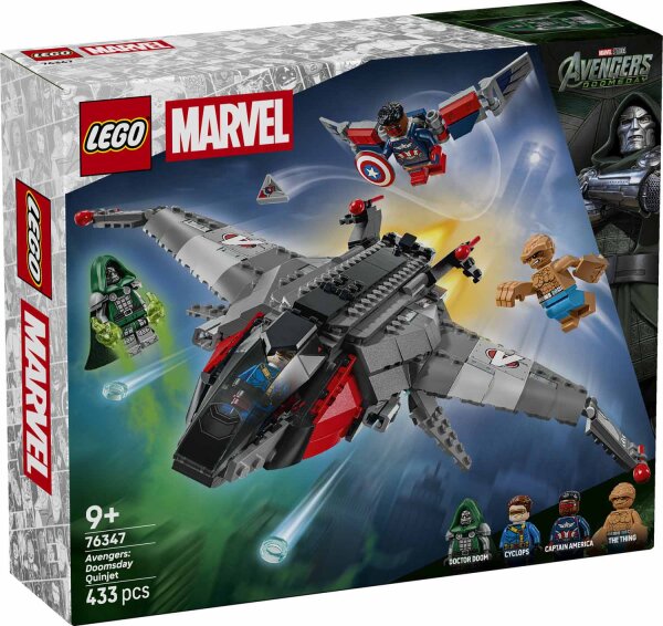 LEGO Marvel 76347 Avengers: Doomsday Quinjet
