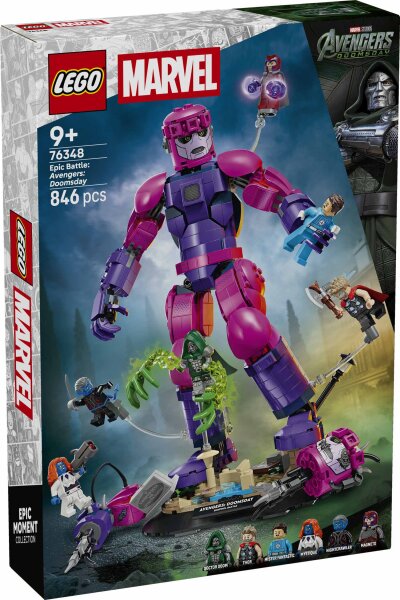 LEGO Marvel 76348 Legendärer Showdown: Avengers: Doomsday
