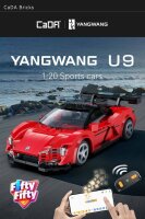 CaDA C51099 BYD™ YangWang™ U9 Supercar RC-Version