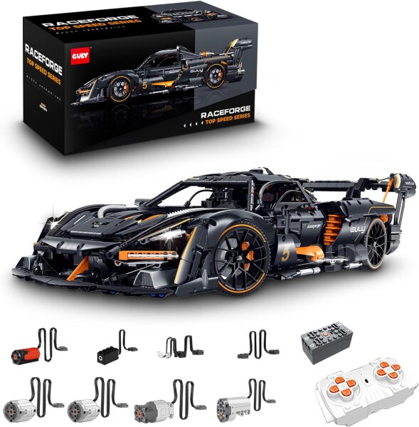 GULY 10646 Raceforge Black Sports Car RC-Version