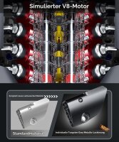 GULY 10646 Raceforge Black Sports Car RC-Version
